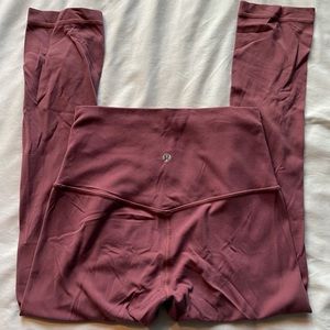 Pink Lululemon Align Crop